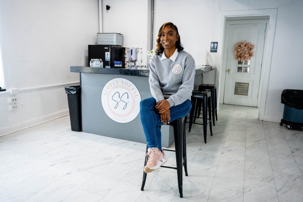 Dominique Mitchell, Owner of Simply Social Event Space