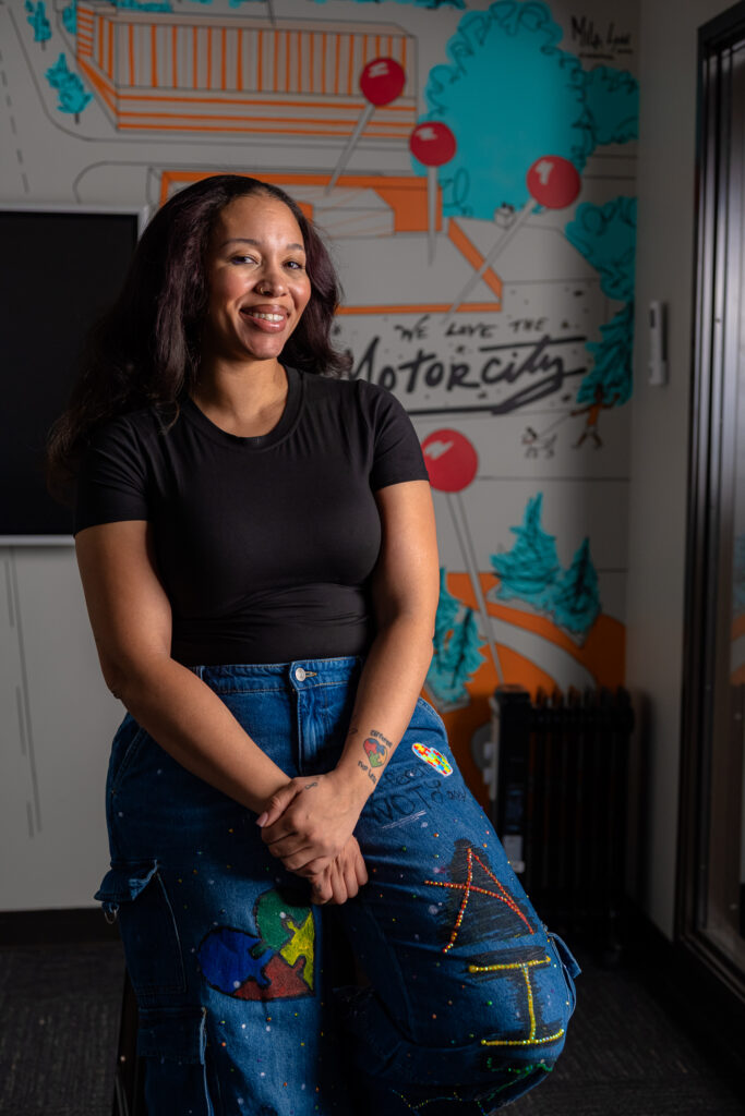 Portrait of Tiera Moultrie, founder of Autism in the D